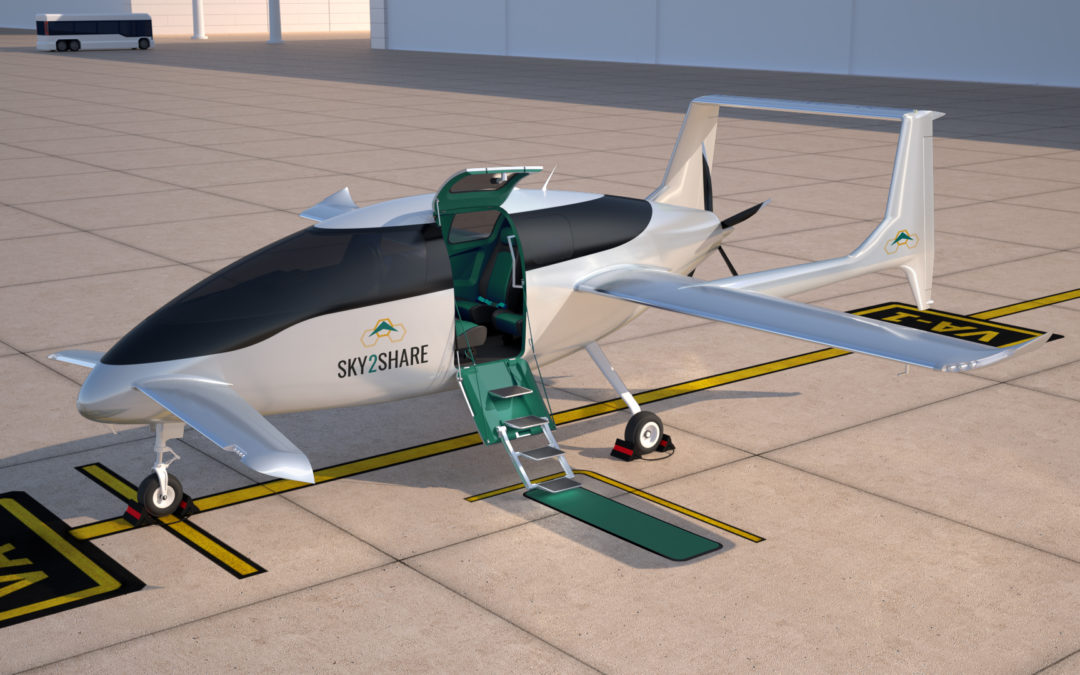 Voltaero & SKY2SHARE – Together for air mobility at EBACE 2024
